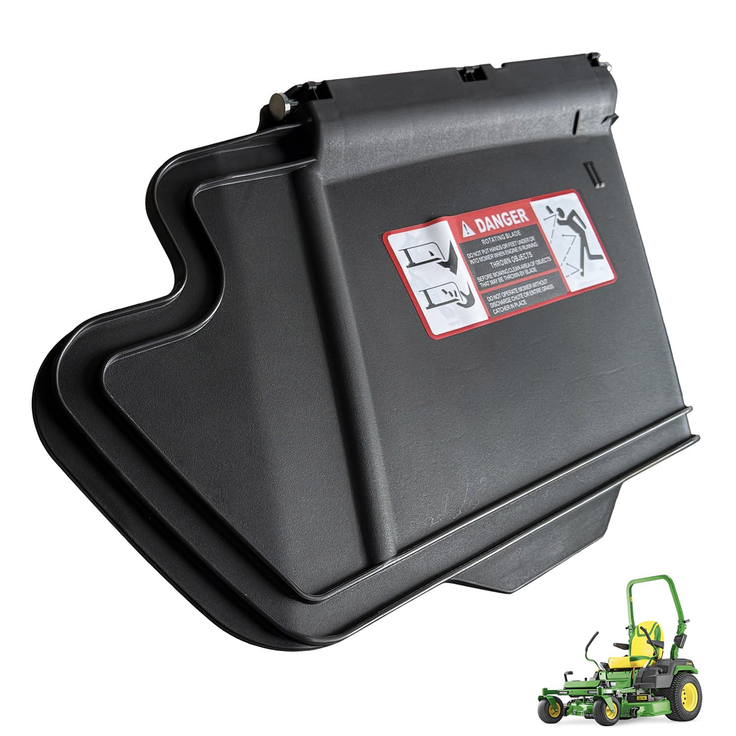 deawater TCA16388 Kit de goulotte de décharge pour tondeuse à gazon John Deere 54C 54D 48C 62D