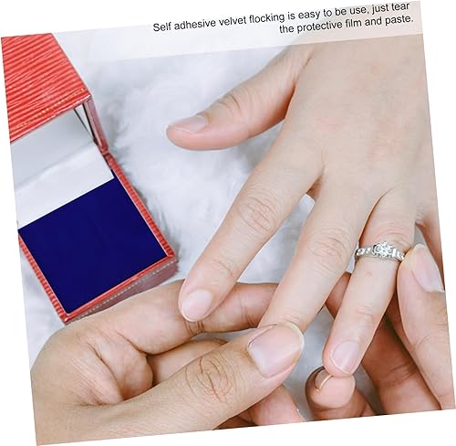 Miniatura 9 de LALAFINA 3 Pcs Adhesive Self-Adhesive Fleece Homemade Supplies Liner Bottom Fabric