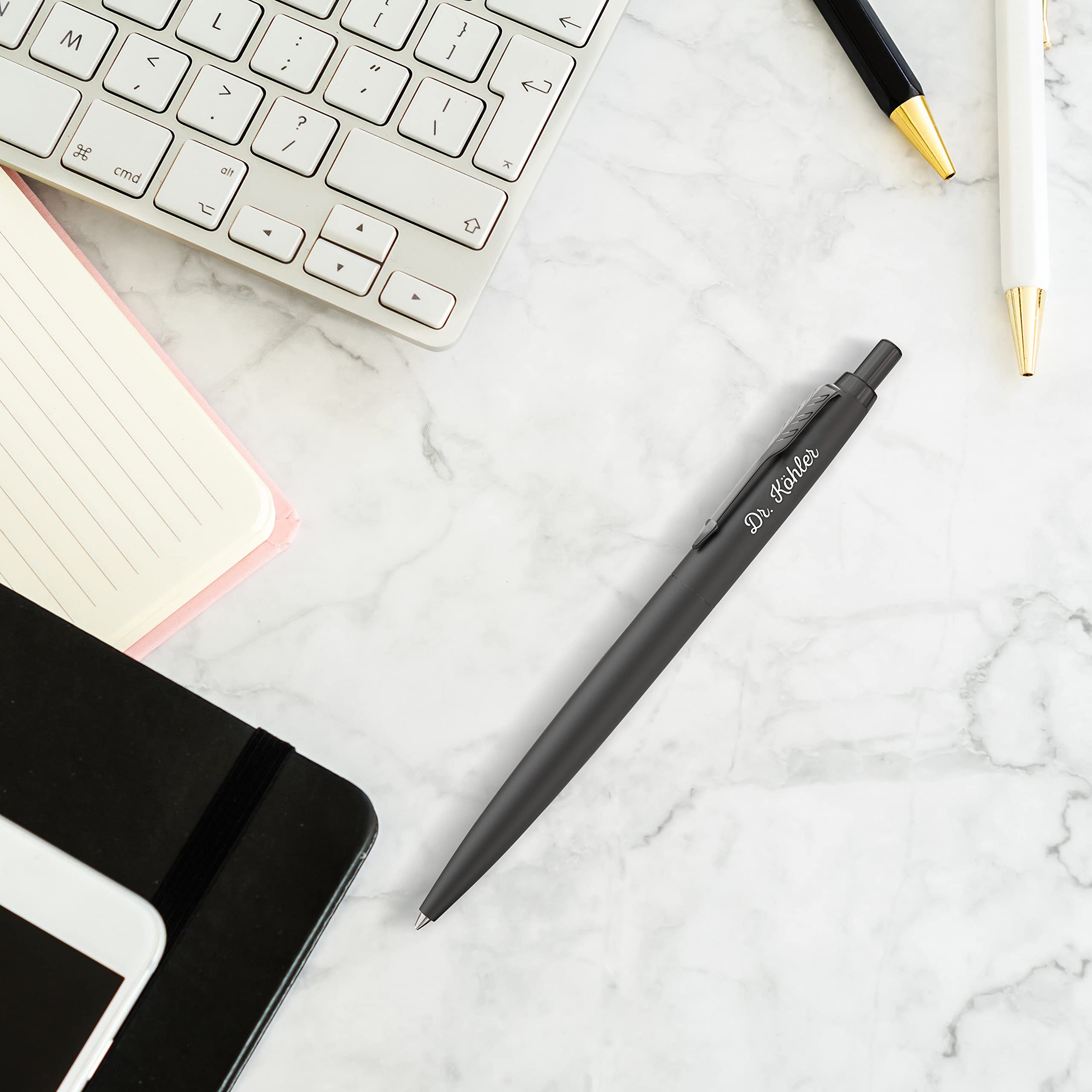 Parker Jotter Monochrome XL Kugelschreiber mit Gravur personalisiert