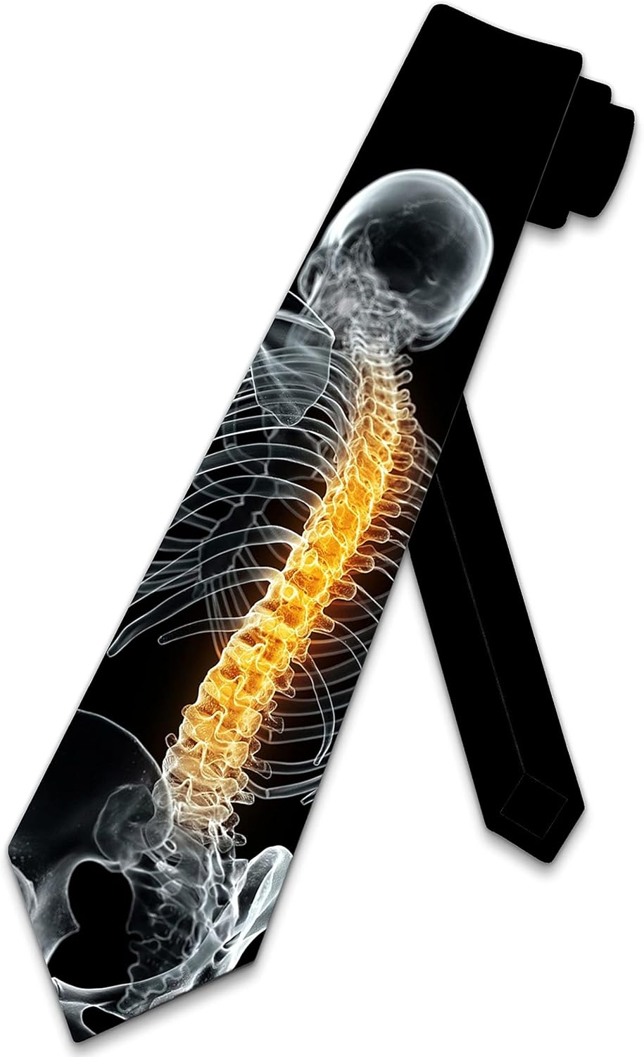 Three Rooker Chiropractor Ties Mens Xray Neckties Doctor Tie