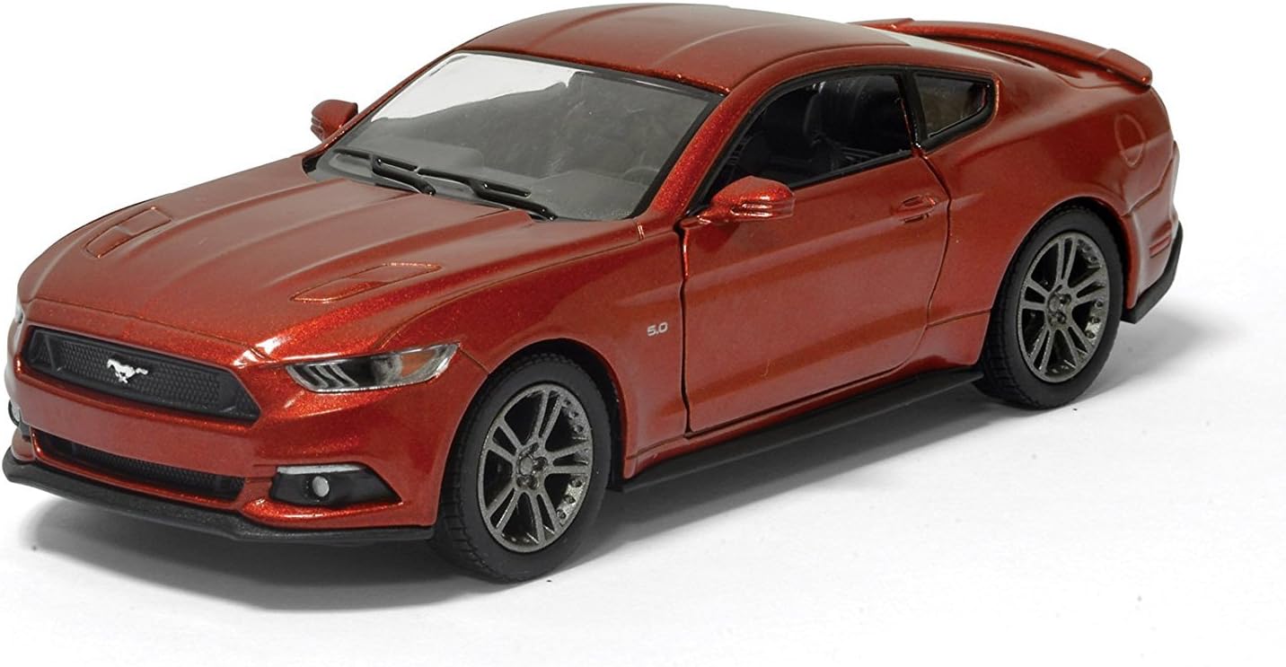 Kinsmart Magicwand 1:36 Scale Die-Cast Zinc Alloy 2015 Ford Mustang GT with Openable Doors & Pull Back Action (Assorted)