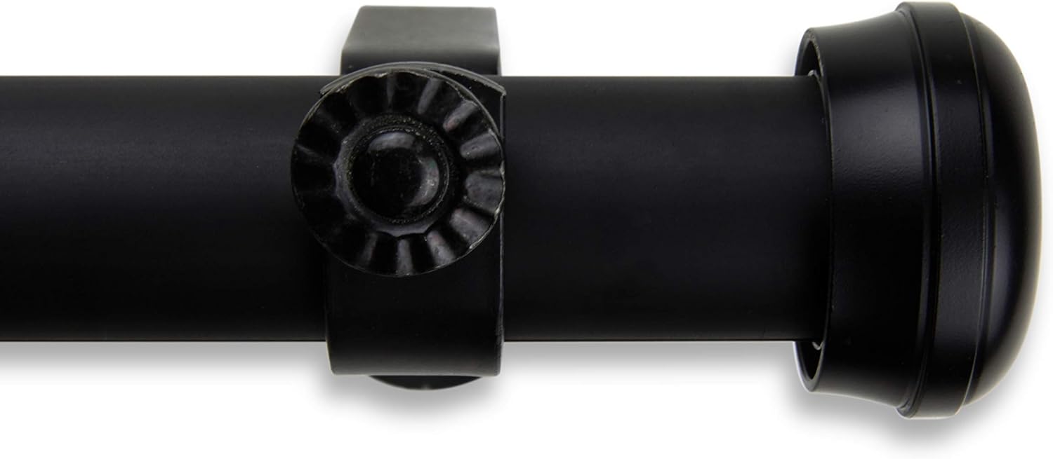 Rod Desyne 1" Rosen Curtain Rod, 28-48 inch, Light Gold