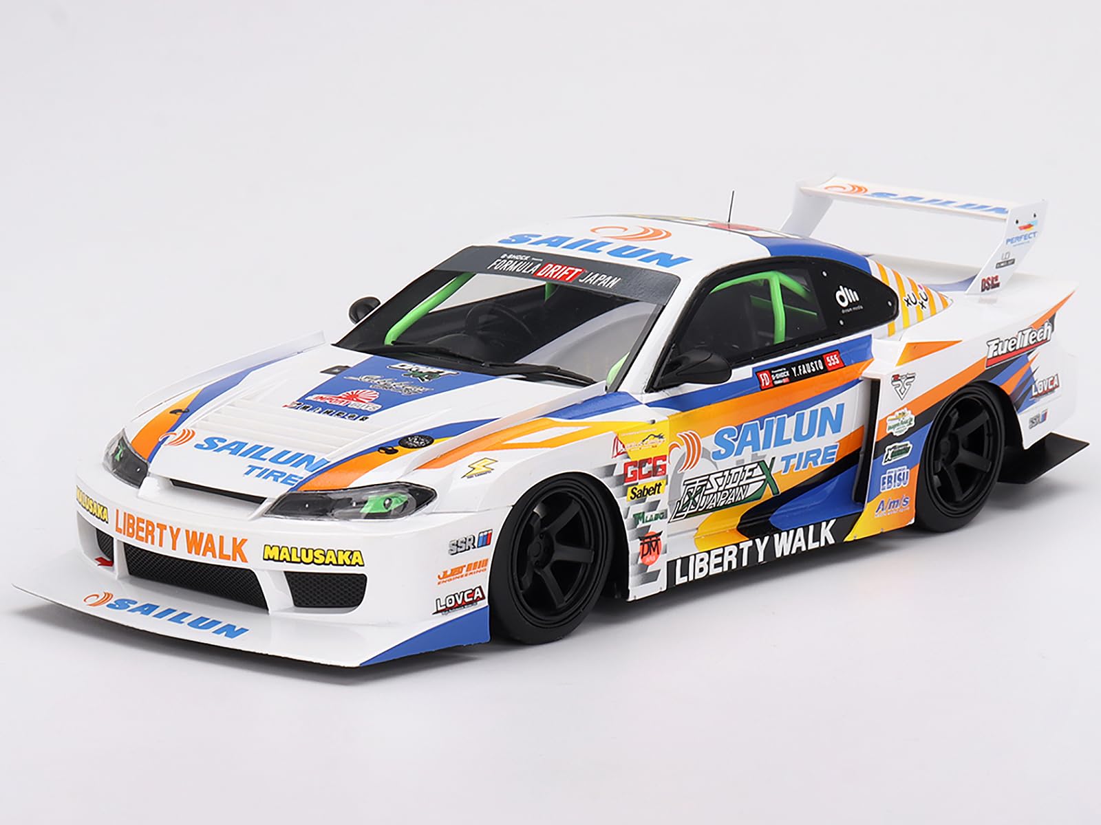 Amazon.com: LB-Super Silhouette S15 Silvia #555 Yukio Fausto