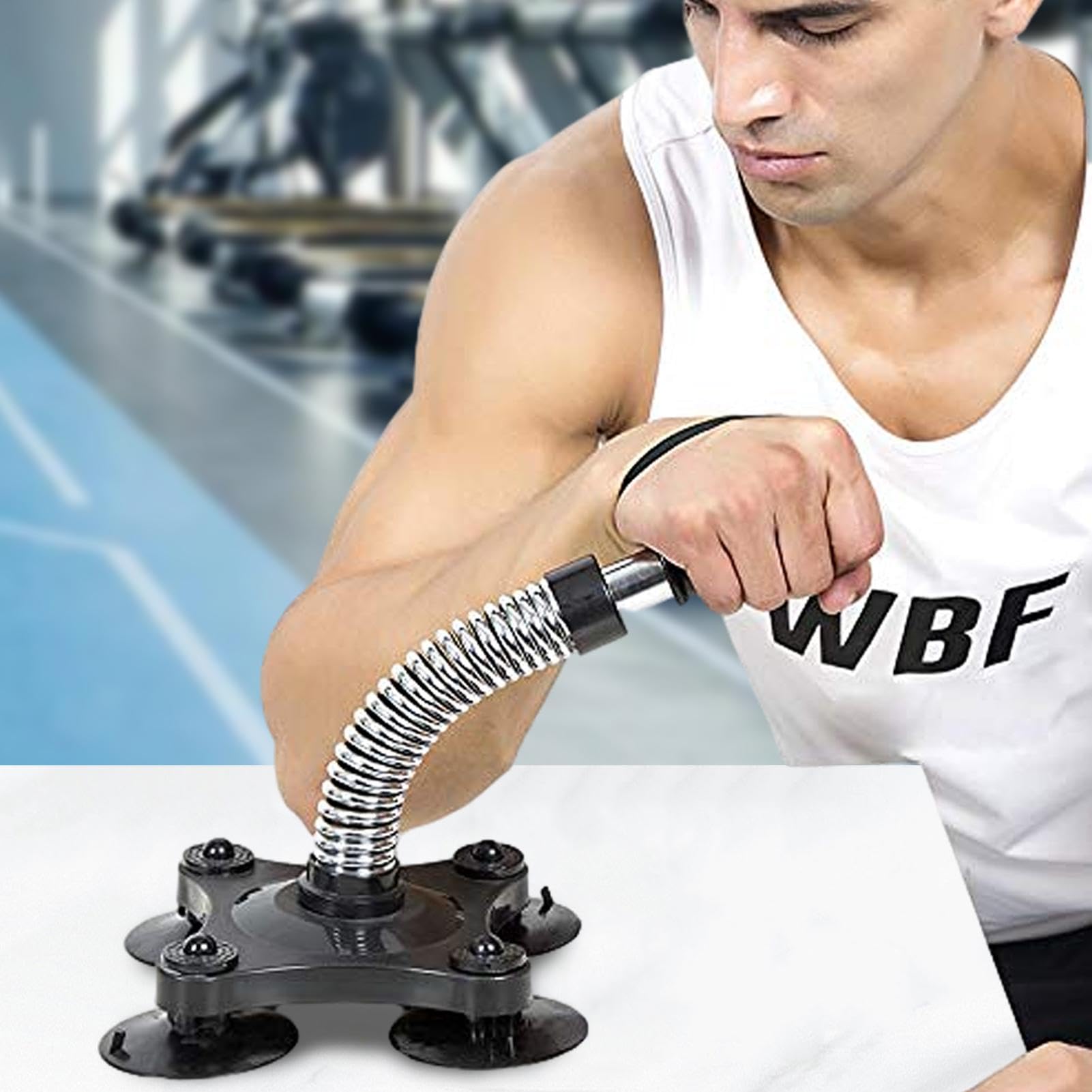 Para la fuerza del antebrazo, mango para brazaletes con mango no deslizante, máquina de entrenamiento de muñeca | Equipo para entrenamiento muscular, construcción de