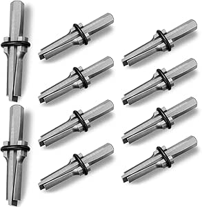 Gisafai 10 Pcs Rock Splitting Wedges, 3/4'' Wedge and Feather Shims ...