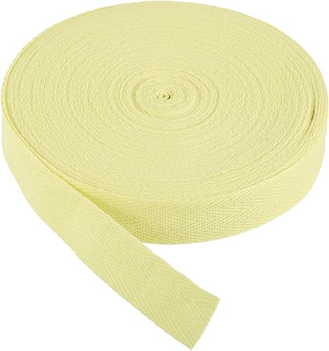 Vista 213 de PATIKIL Cinta de Sarga de Algodón de 3/4 Pulgada 50 Yardas Cinta de Algodón Cinta al Bies de Encuadernación Ribete de Cinta de Espiga para Costura