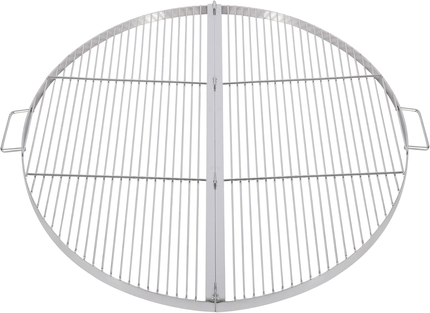 REDCAMP Foldable Fire Pit Grill Cooking Grate with Handle , 36 Inch