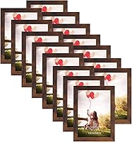 Vista 12 de HORLIMER Juego de 15 portarretratos de 8 x 10 pulgadas, marcos negros para fotos de 8 x 10 pulgadas para pared o mesa
