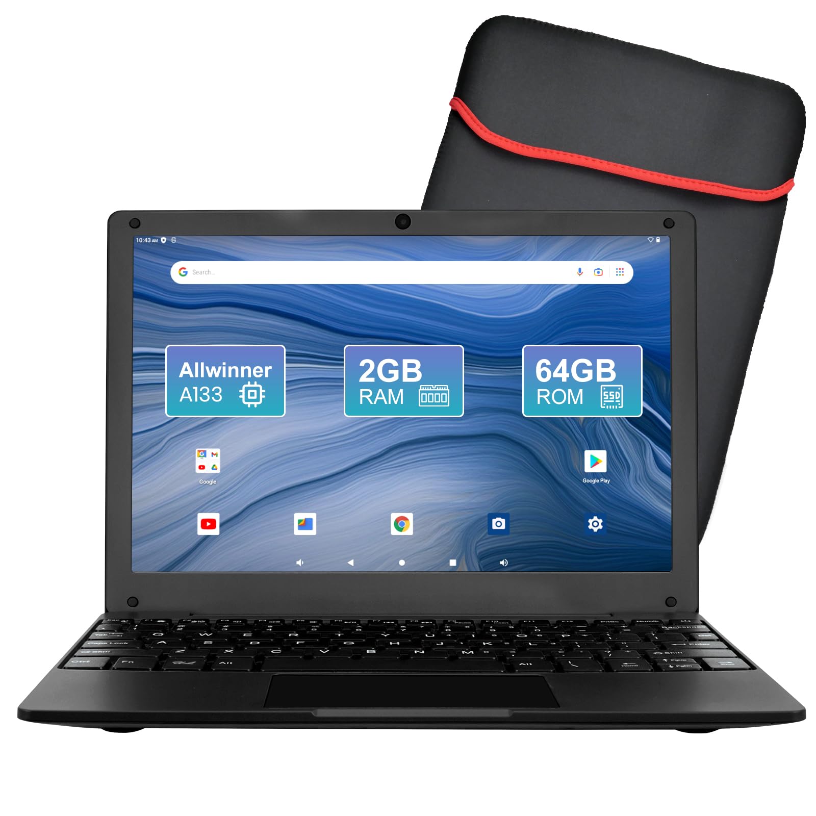 Amazon.com: ZHAOHUIXIN Mini 10.1 inch Android 12 Laptop Computer