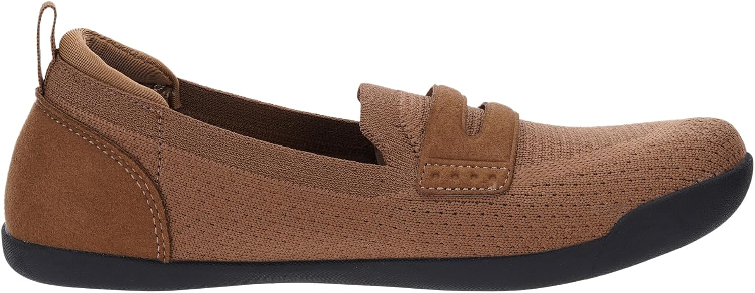 WHITIN Extra Wide Width Toe Box Loafer Flats for Women Barefoot Zero Drop Sole Driving Shoes Size 6.5 Minimus Ballet Slip On Flat Boat Casual Brown 37 - Image 4