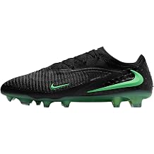 Nike Phantom 6 Low Elite Firm-Ground Soccer Cleats Black/Black/Illusion Green