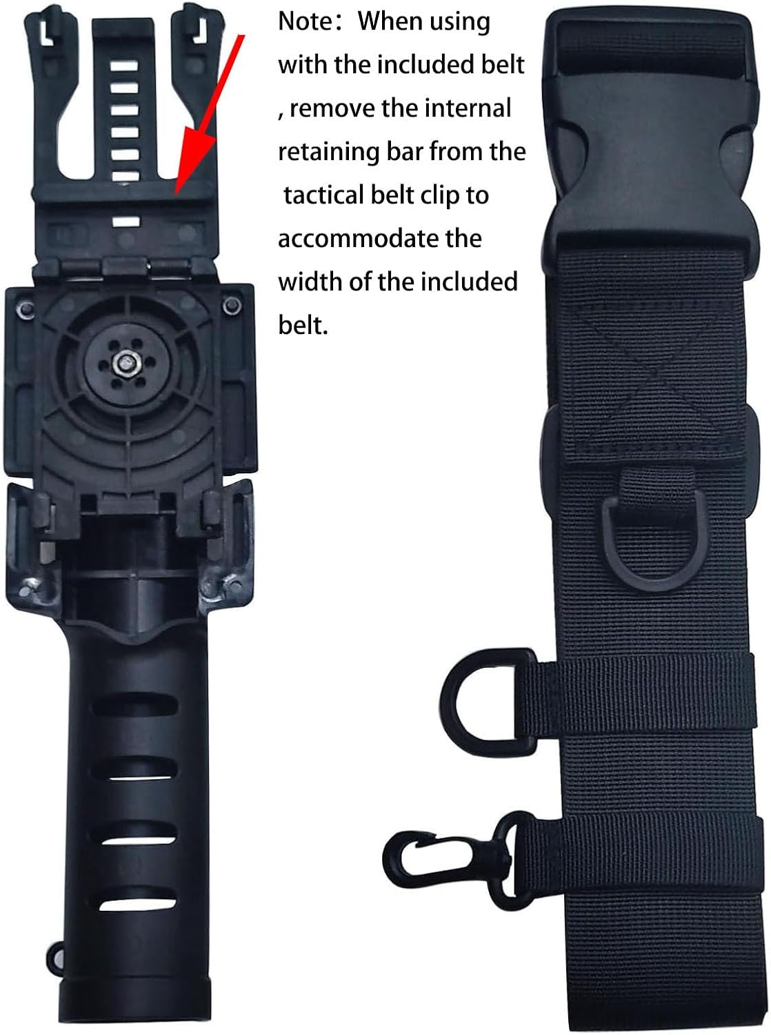 Adjustable Fishing Belt Rod Holder,3rd Hand Belt Clip Rod Holder,Fishing Wading Belt，Innovative 360°Rotating Design