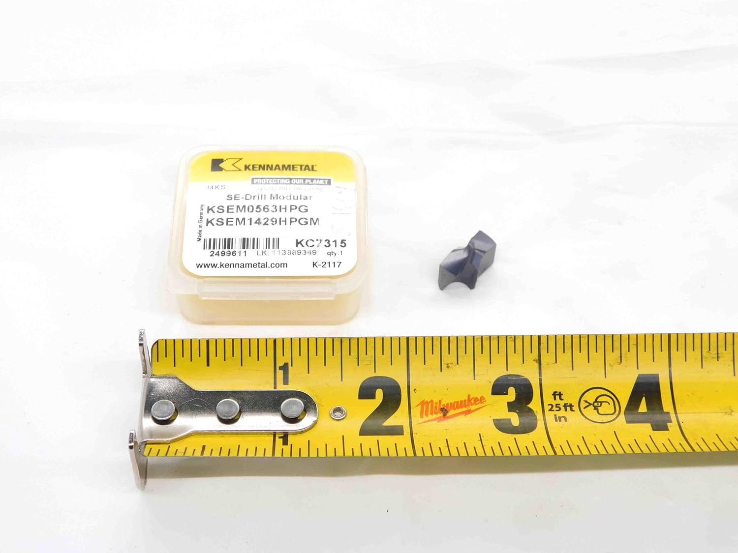 1pc KENNAMETAL KSEM0563HPG KSEM1429HPGM KC7315 TiAlN Carbide Drill TIP Insert - DCT-DM2468