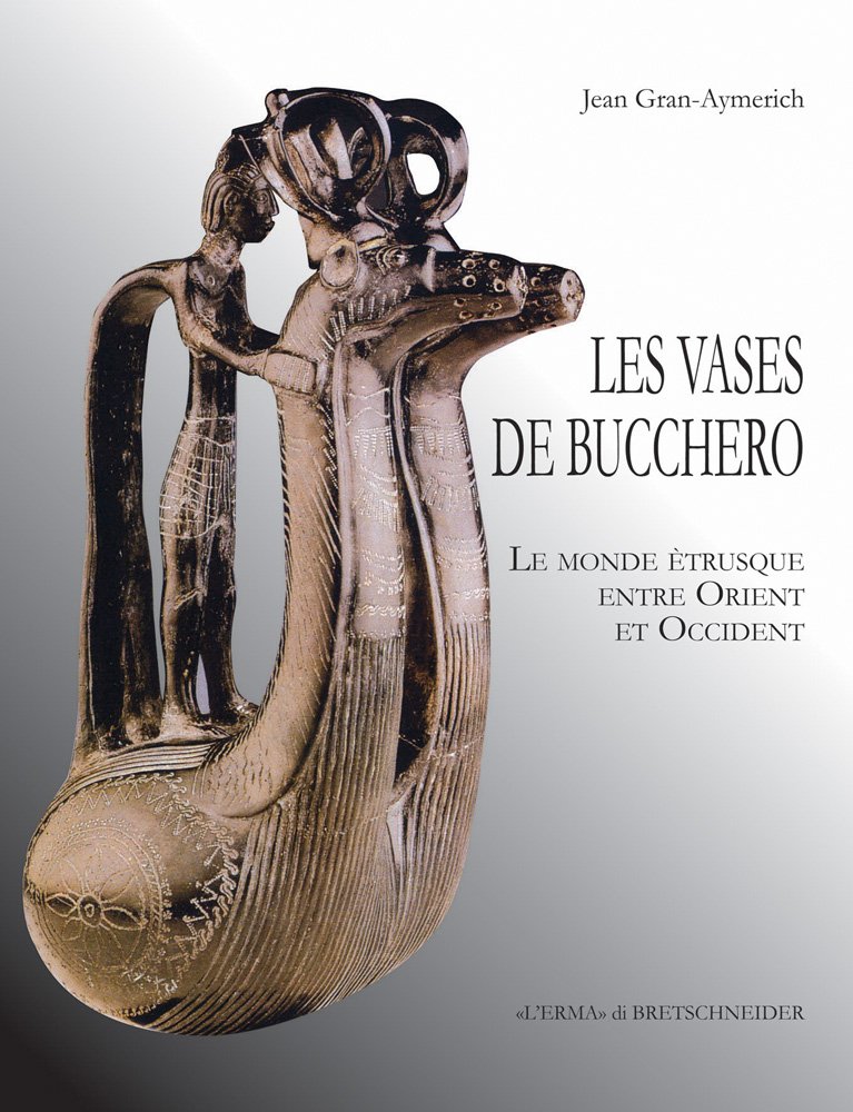 Livre d'art Les Vases De Bucchero pour collectionneur de céramique étrusque
