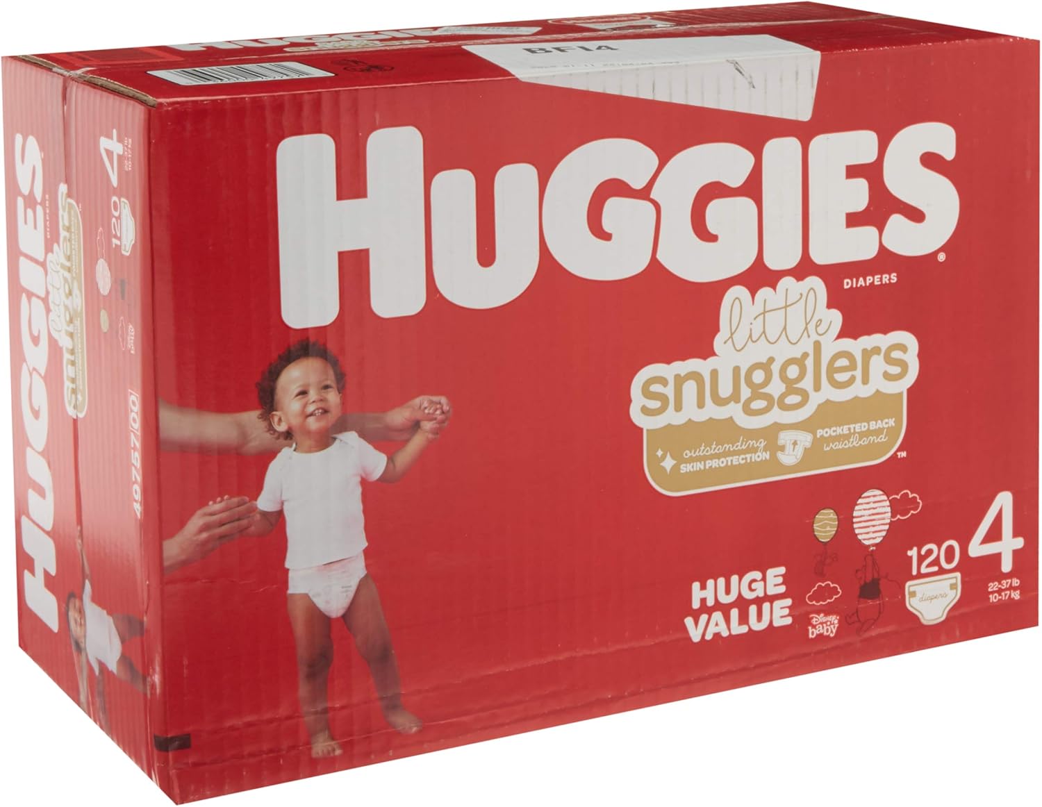 huggies diapers little snugglers size 4