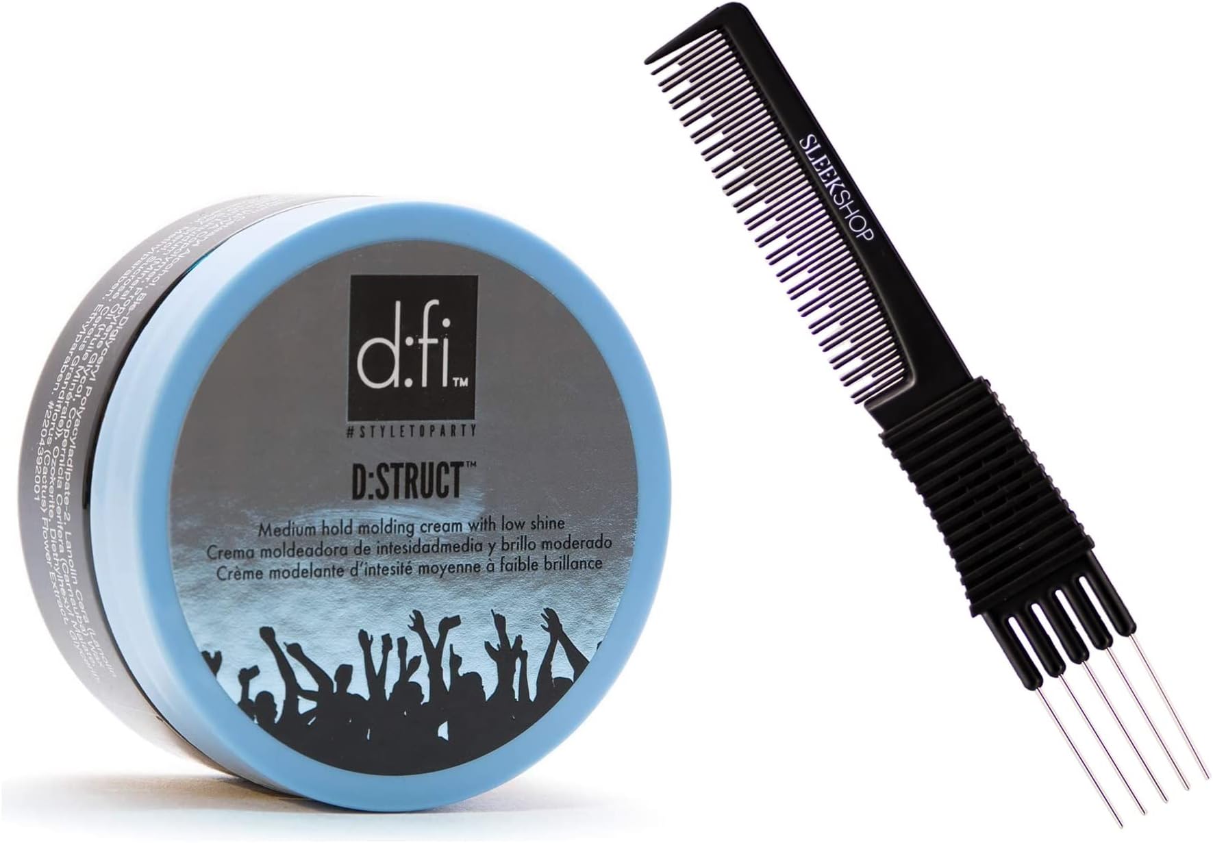 Amazon.com : D:FI HAIR Extreme Hold Styling Cream, 5.3 Ounce : Hair ...