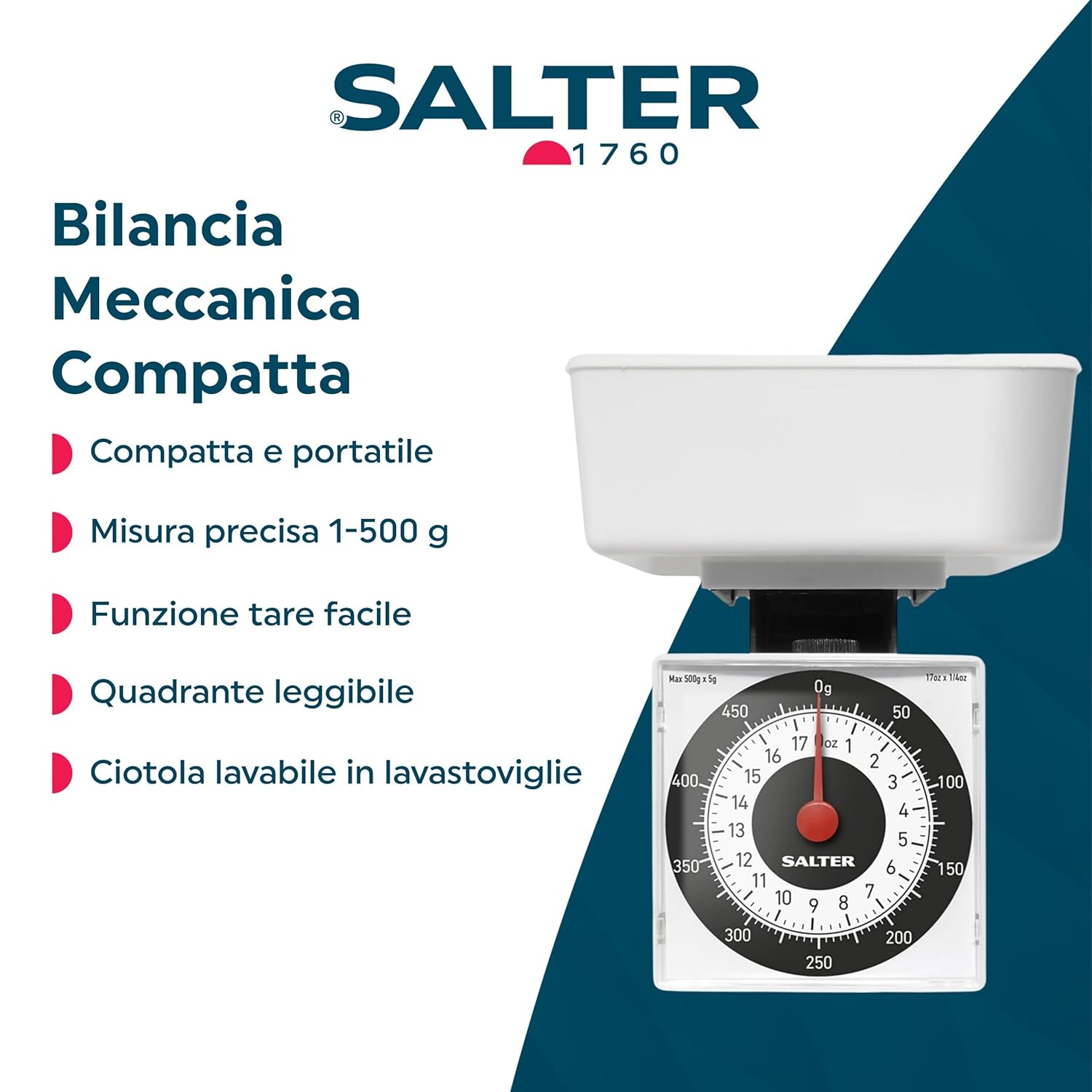 Salter Dietary Mechanical Kitchen Scales – 500g Jordan Ubuy