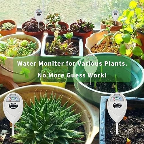 Miniatura 7 de Medidor de humedad del suelo, monitor de humedad del suelo para plantas de casa, sensor de humedad del higrómetro del suelo para interiores y