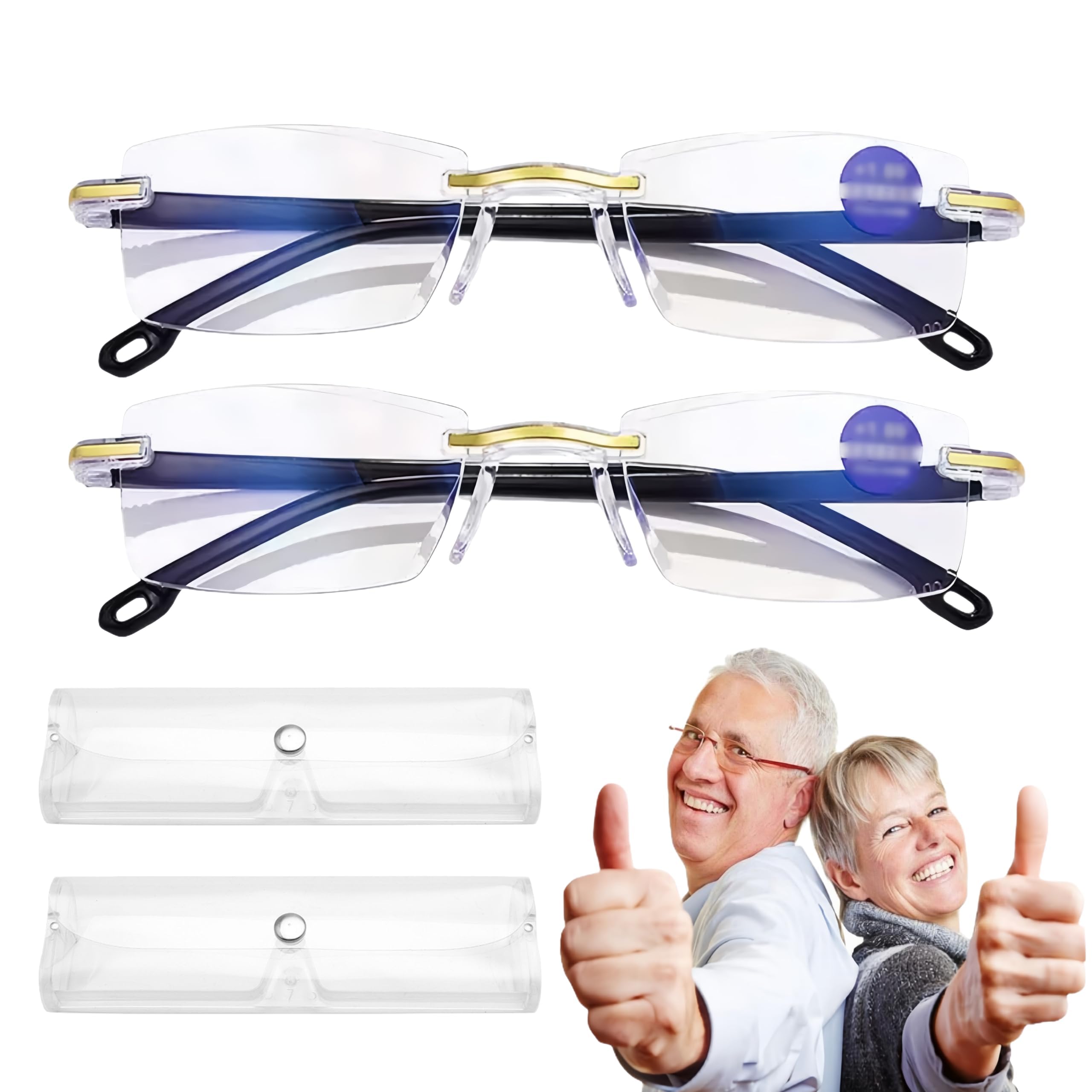 Auto Focus Glasses Anti-Blue Light Automatic Zoom Reading Intelligent Presbyopia Glass Self Adjusting Presbyopia Glass