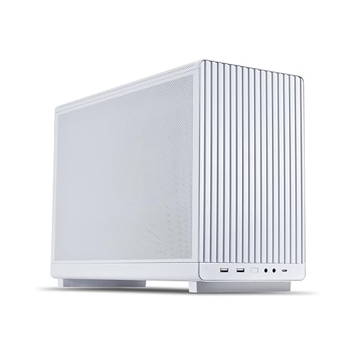 Lian Li A3-mATX White PC Case - Compact, High-Performance Micro Form Factor Chassis - A3 mATX