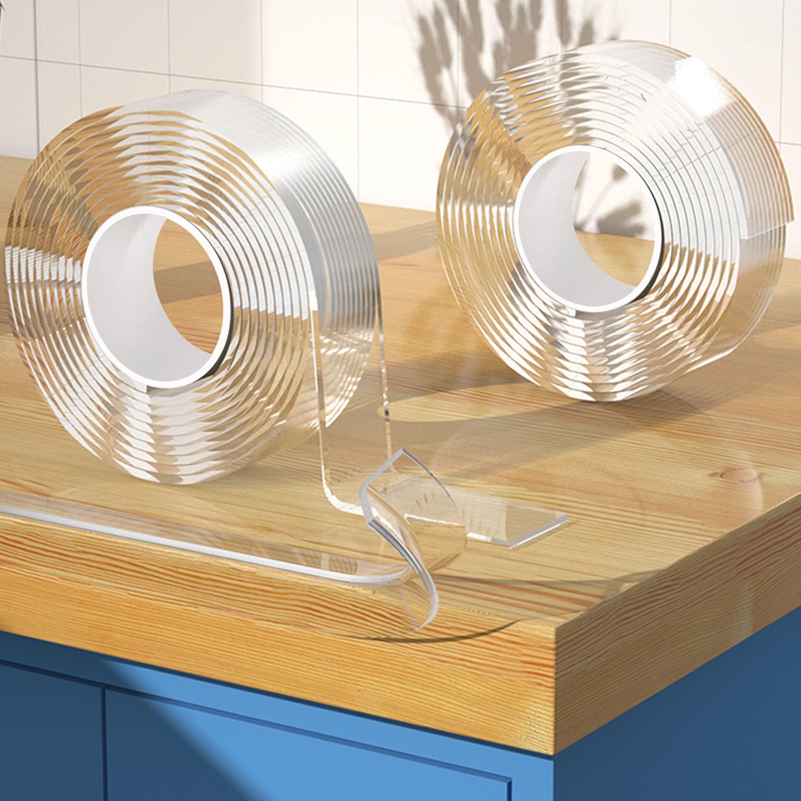 Clear Soft Corner Protectors for Furniture Strip,0.8 in x 13.12 FT,Sharp Edge & Table Bumper,Window Edge,Wall Protector, Soft Corner Guards Safe for