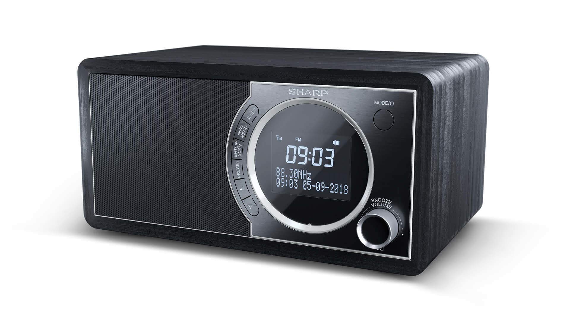 Sharp DR-450 radio Acero inoxidable