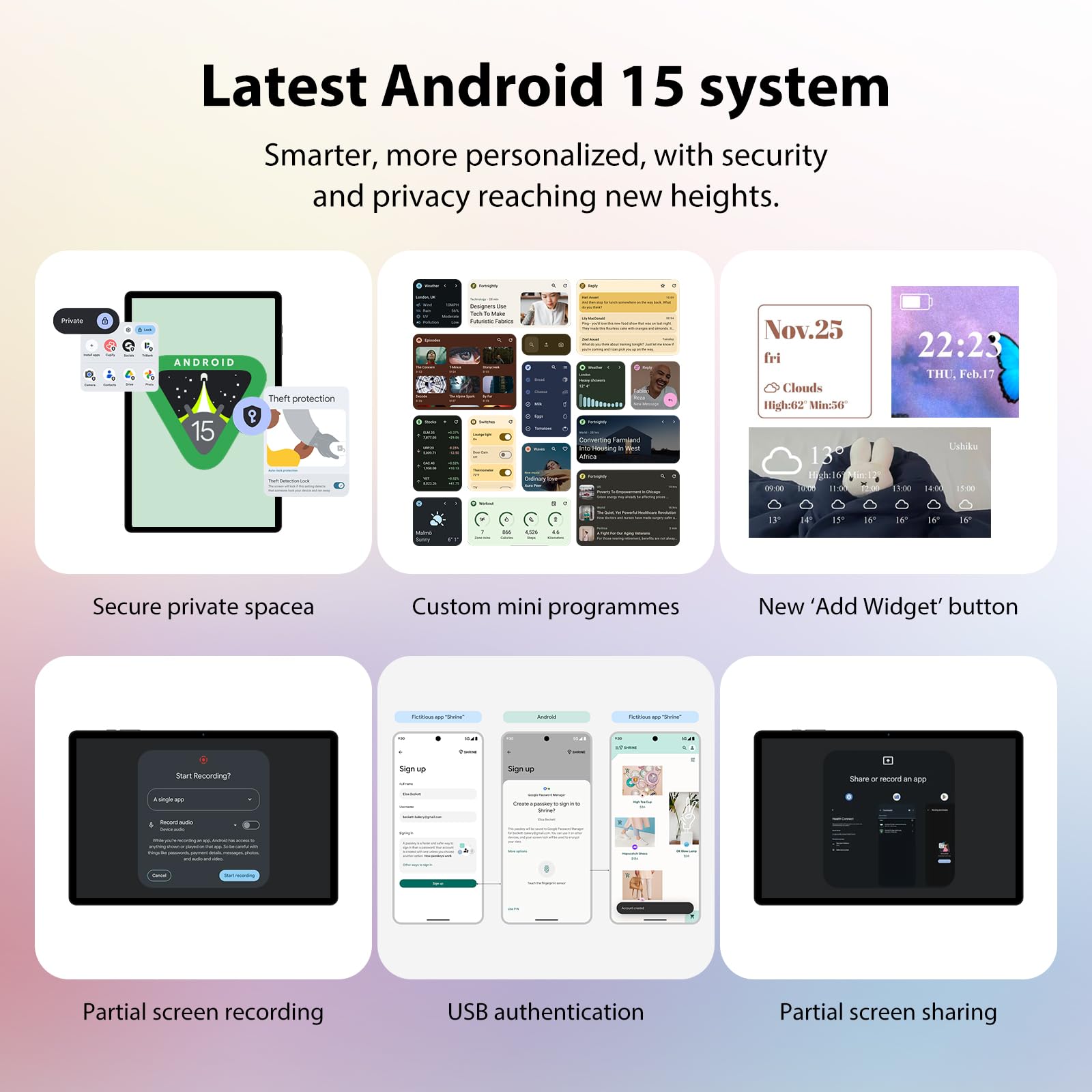 RUSHAR Tablet 13 Pollici Android 15 con 36GB RAM+512GB ROM(TF 2TB), 4G LTE/SIM & 5G WiFi, INCEL 3K HD, 11580mAh/Octa Core/Gemini AI/13MP+8MP/90H/18W/GPS/Widevine L1/BT5.0, Tablet con Tastiera, Grigio