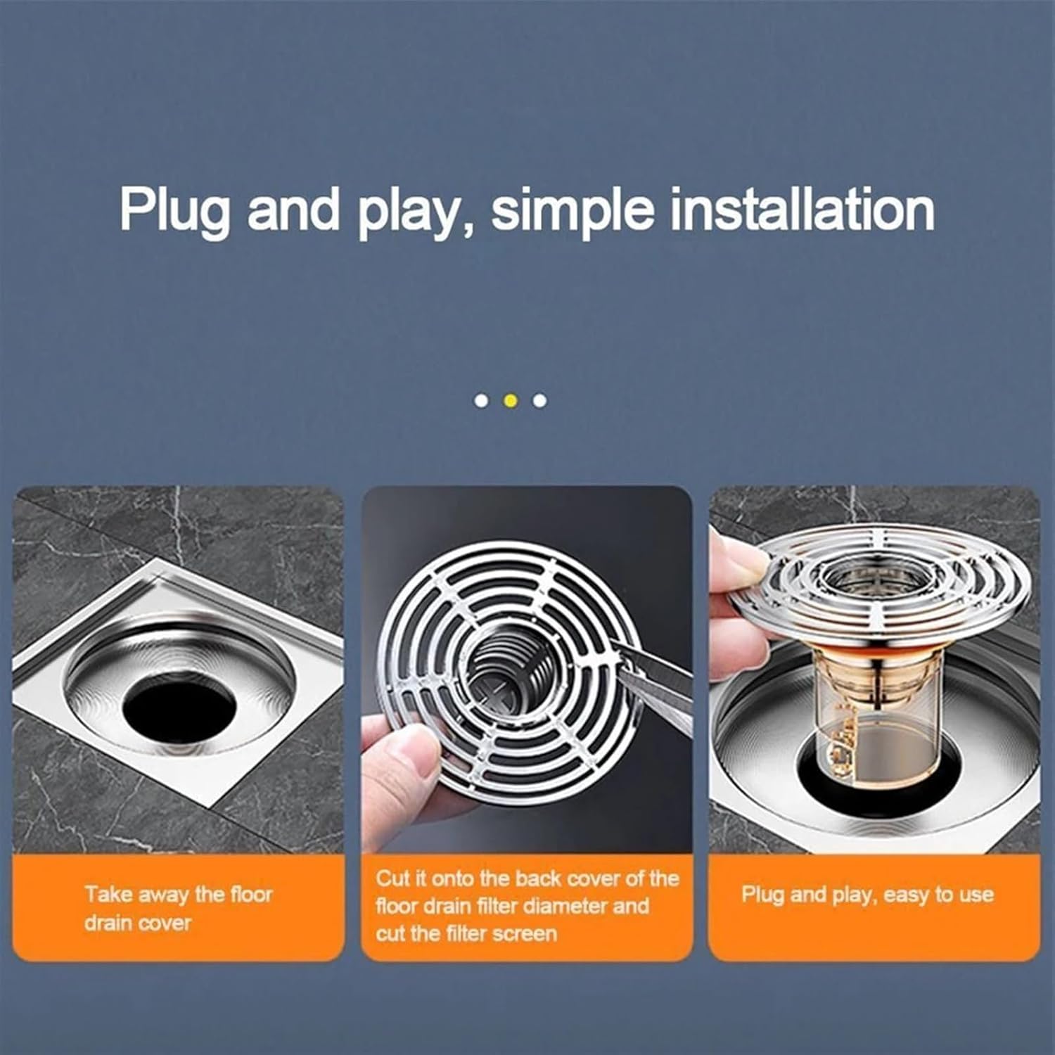 Shower Drain Smell Stopper， 1pcs Valve Sewer Core Anti-Odor for Kitchen Bathroom Strainer Cover Water Filter
