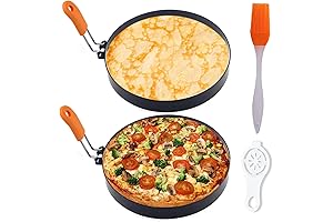 6 Inches Non-Stick Omelette Ring Set for Effortless Cooking