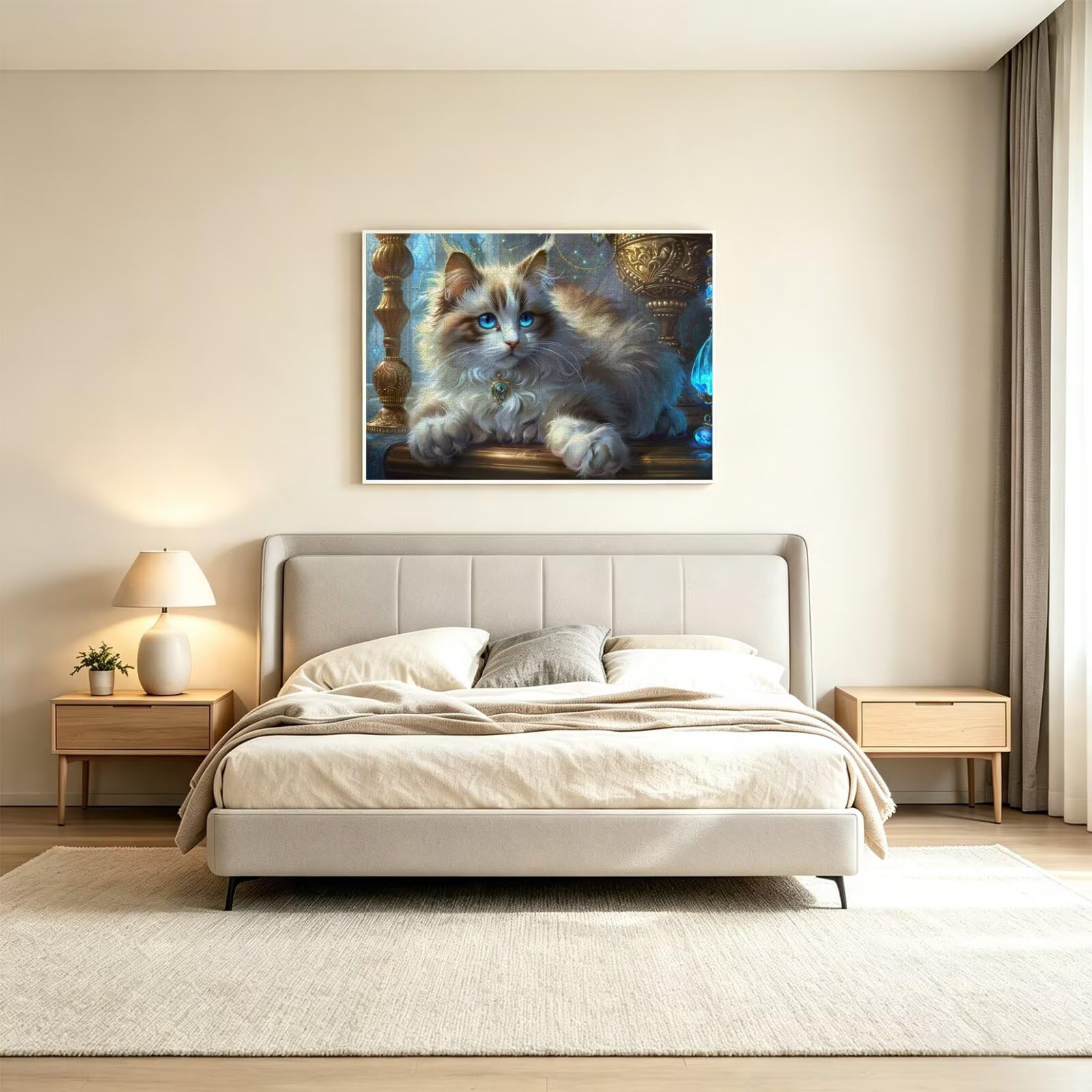 Puzzle dla dorosłych 4000, kot zwierzę, 141 x 87 cm, n-501