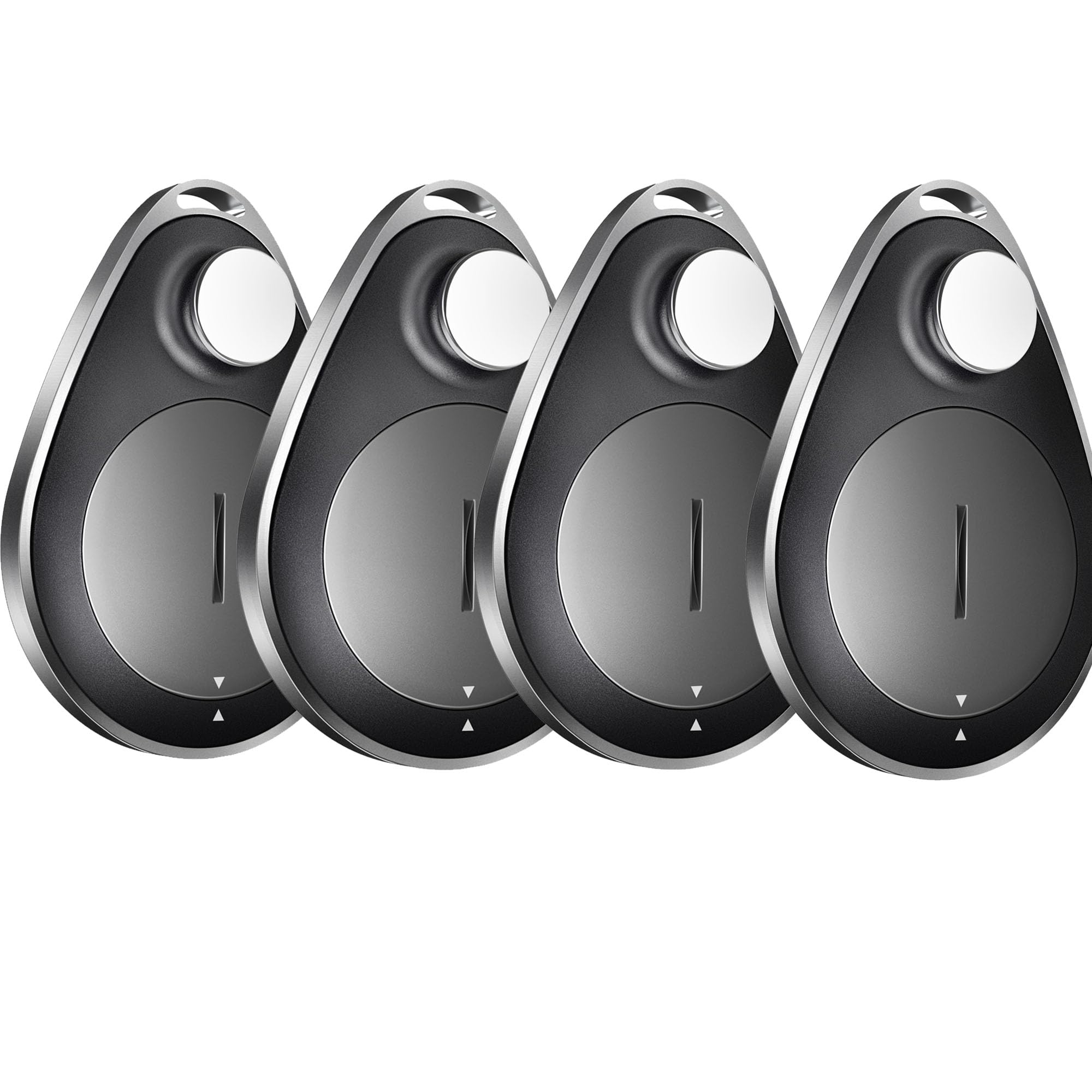 Utag Hidden GPS Tracker 4 Pack,Tracker Works with Apple Find My (iOS only),Lost Mode,Suitable for Backpack,Phone,and More,Water Resistant Black-image-0