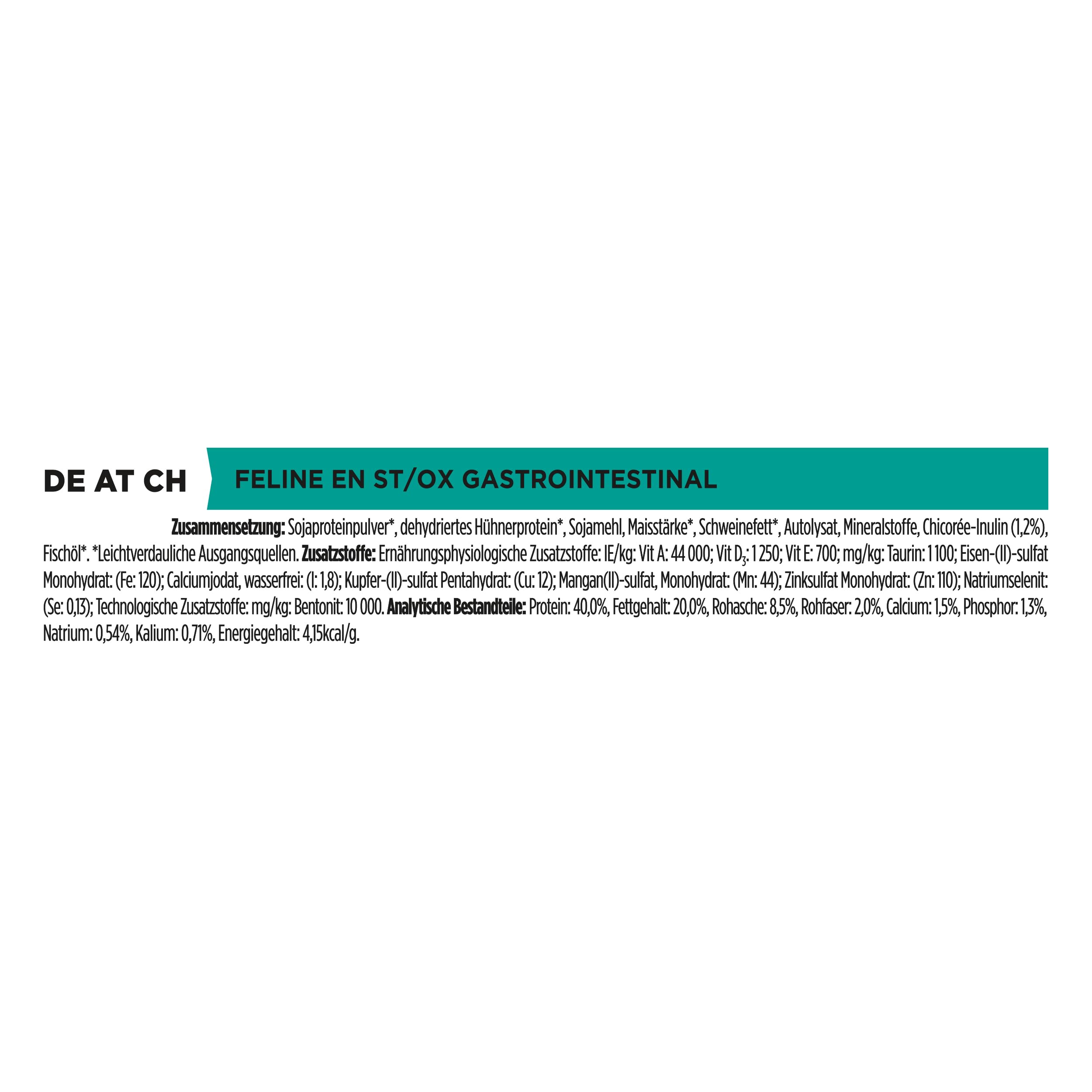PRO PLAN VETERINARY DIETS EN Gastrointestinal | Potrójne opakowanie | 3 x 400 g | Kompletna karma dietetyczna dla kotów i kociąt | Może pomóc w przypadku zaburzeń wchłaniania jelit