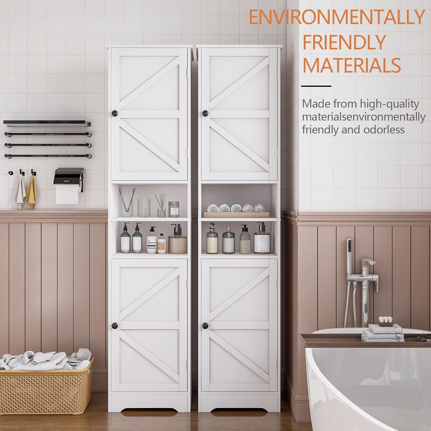 Stylish and Eco-Friendly Bathroom Storage
