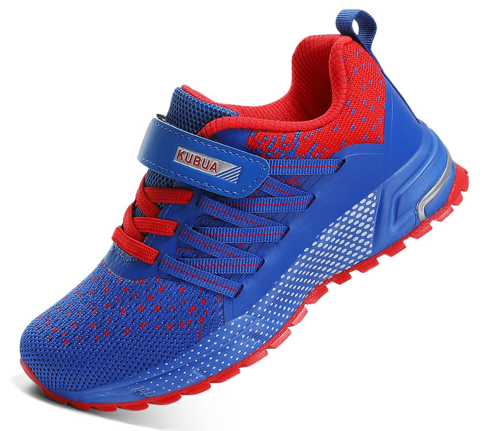 KUBUA Zapatillas deportivas para niños y niñas, ligeras, transpirables, deportivas | Transpirables, cómodos, antideslizantes, fáciles de poner, correr, caminar, gimnasio, escuela, juego diario, niños pequeños
