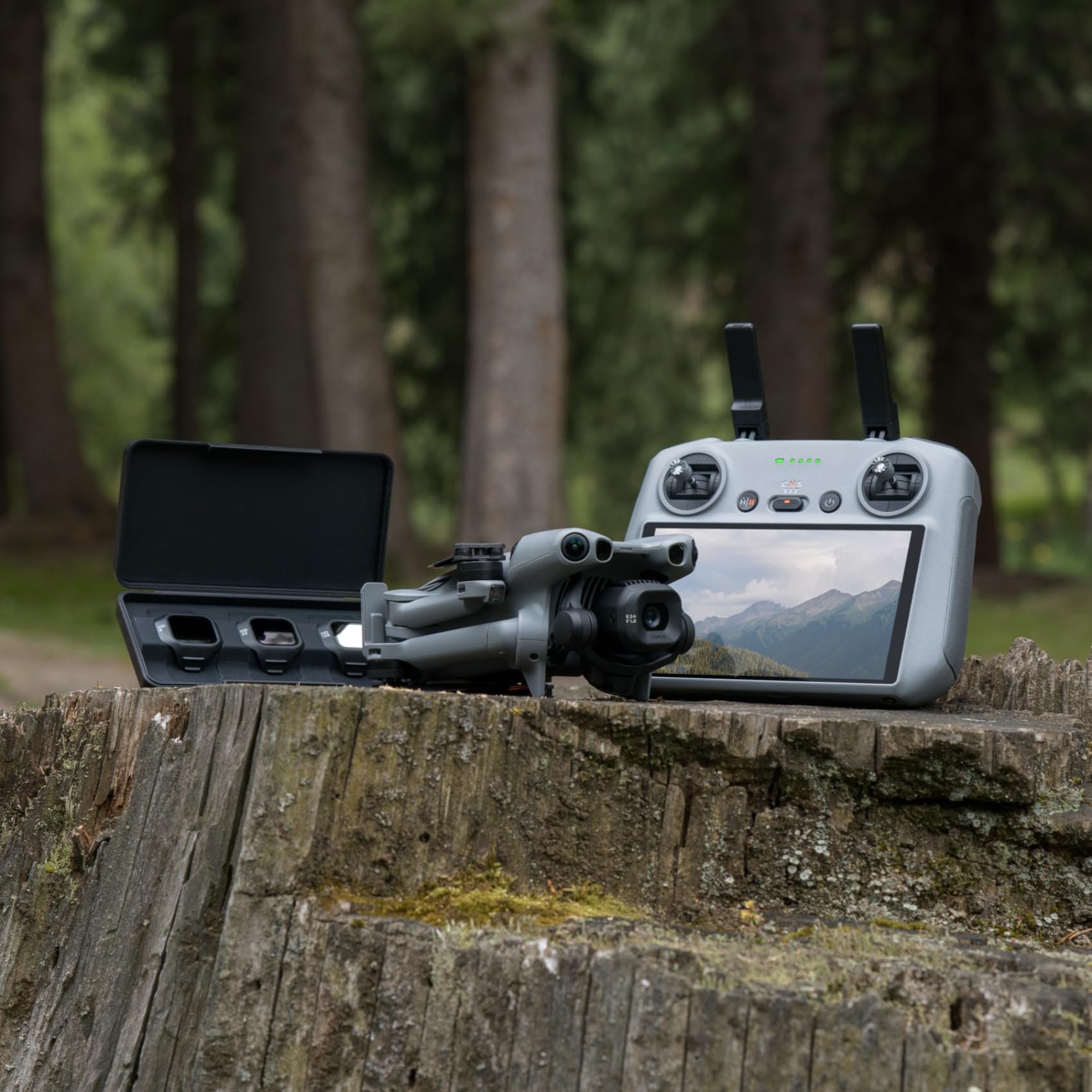 DJI Mini 5 Pro Fly More Combo Plus with DJI RC 2, Drone with Camera, 1-Inch CMOS, 4K Drone for Beginners, Obstacle Sensing, ActiveTrack 360°, 225° Gimbal Rotation, Extended Battery Life