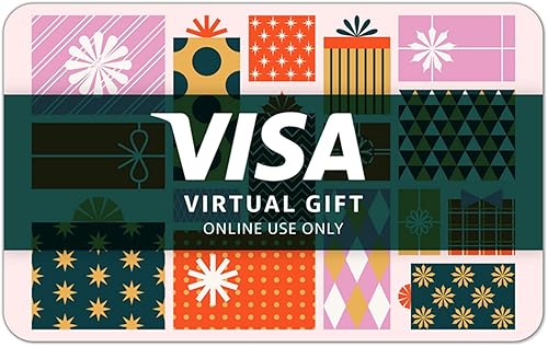 Visa Virtual $25 eGift Card (plus $3.95 Purchase Fee) - For Online Use Only
