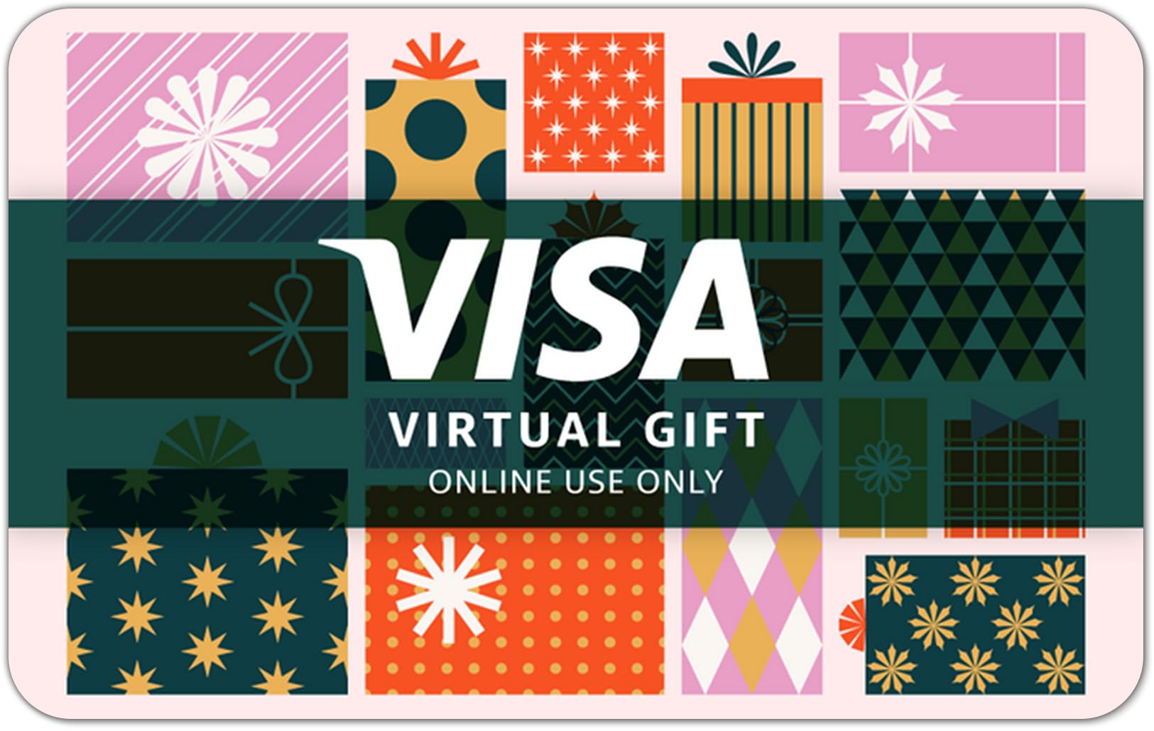 Visa Virtual $100 eGift Card (plus $5.95 Purchase Fee) - For Online Use Only