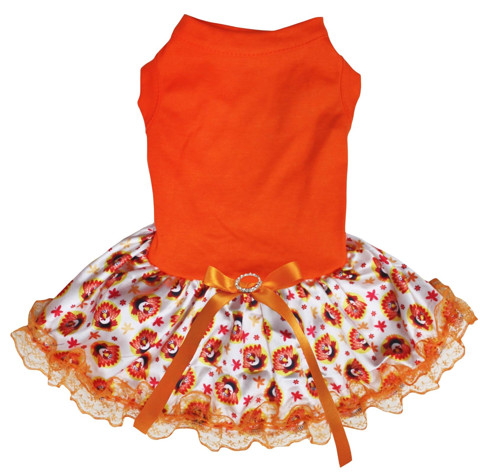 Robe pour chien XXXL orange pour grand gabarit à l'Action de grâce