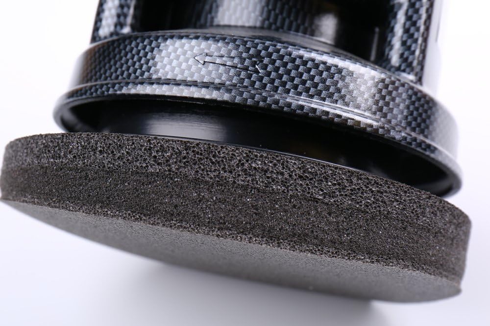 Atom 067 6-Inch Waxer/Polisher in Case with Extra Bonnets AC 120V -Speed Random Orbit at 3,500 orbits per minute