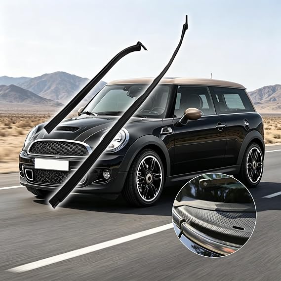For RHD Front Windshield Cowl Seal Kit for MINI Cooper R55 R56 R57 OEM Part Numbers 51132751211 51132751212