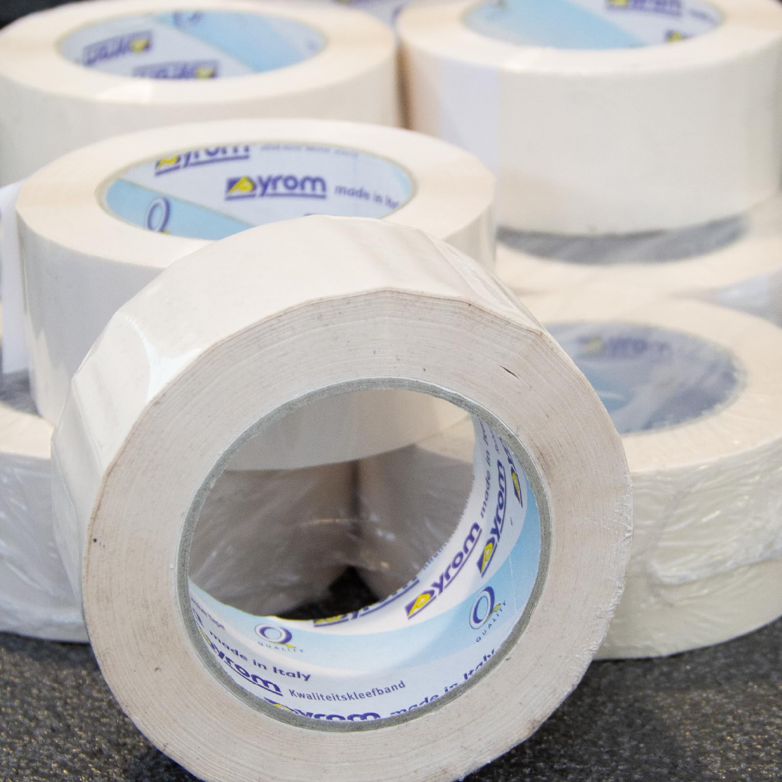 Nastro Adesivo Bianco in PPL 35my 50 mm x 66 m - Imballaggio e Chiusura Cartoni, Adesione Duratura per Spedizioni, Magazzino e Traslochi, 36 Rotoli