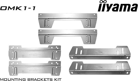 iiyama 34 Series Open Frame Touch Screen Mounting Bracket Kit Silver OMK1-1