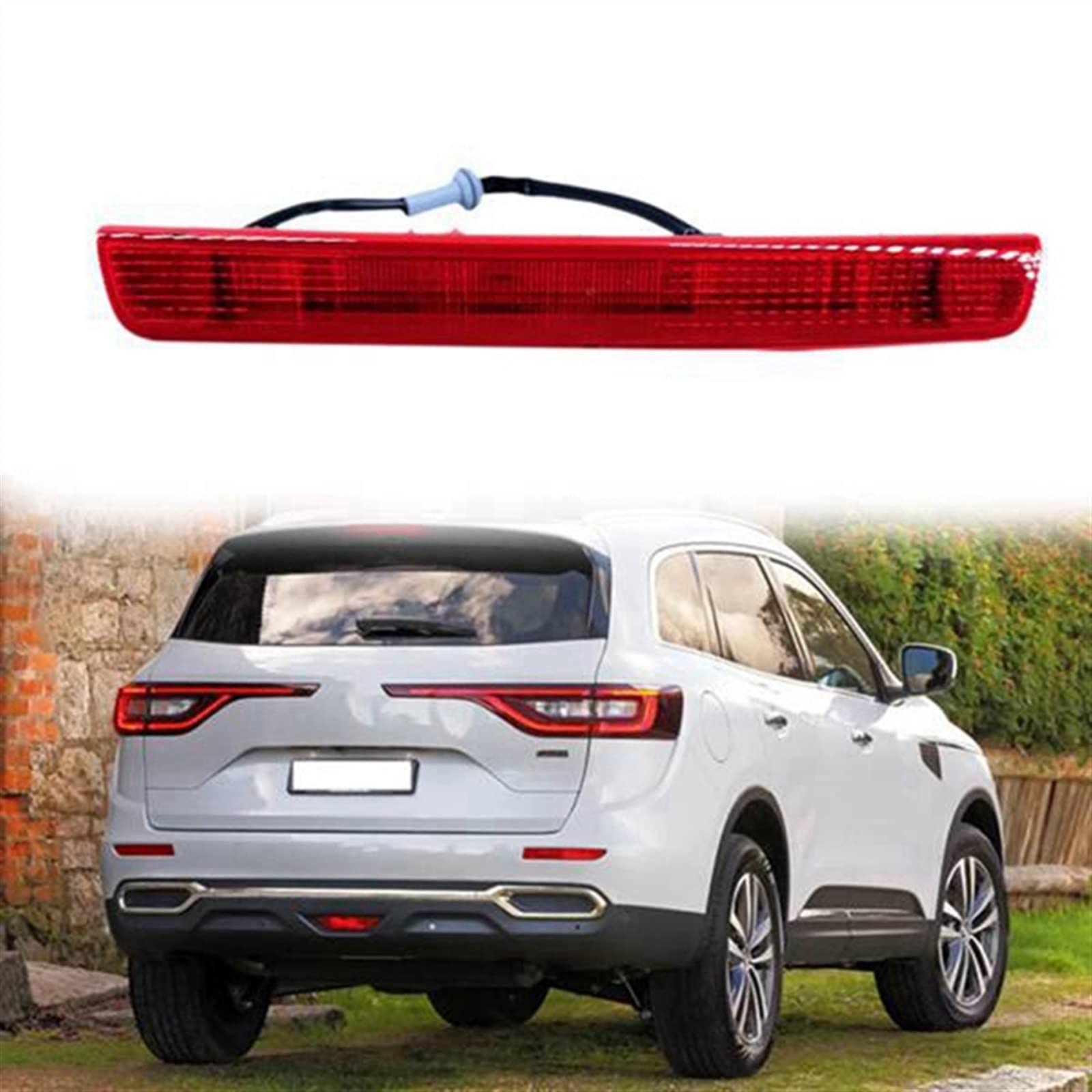 265909433R Compatible Con Koleos MK2 2016 2017 2018 2019 2020 Luz De Freno De Montaje Luz Trasera Tercera Luz De Freno Piloto Trasero