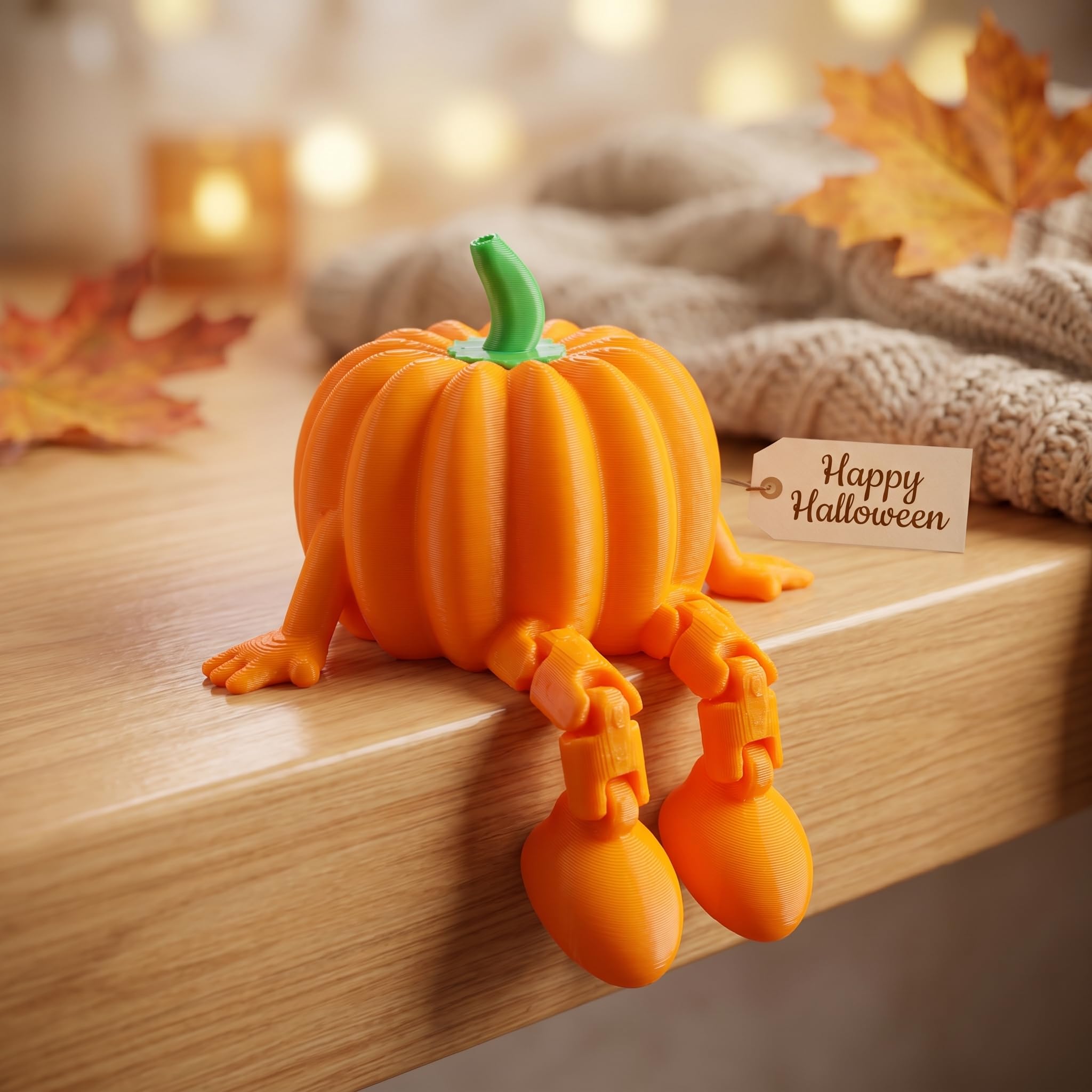 Buy VIKSON INTERNATIONAL Articulated Pumpkin Figure | Adorable