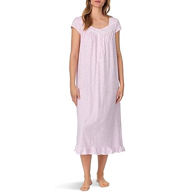 Eileen West Womens Long Cap Sleeve Nightgown Women
