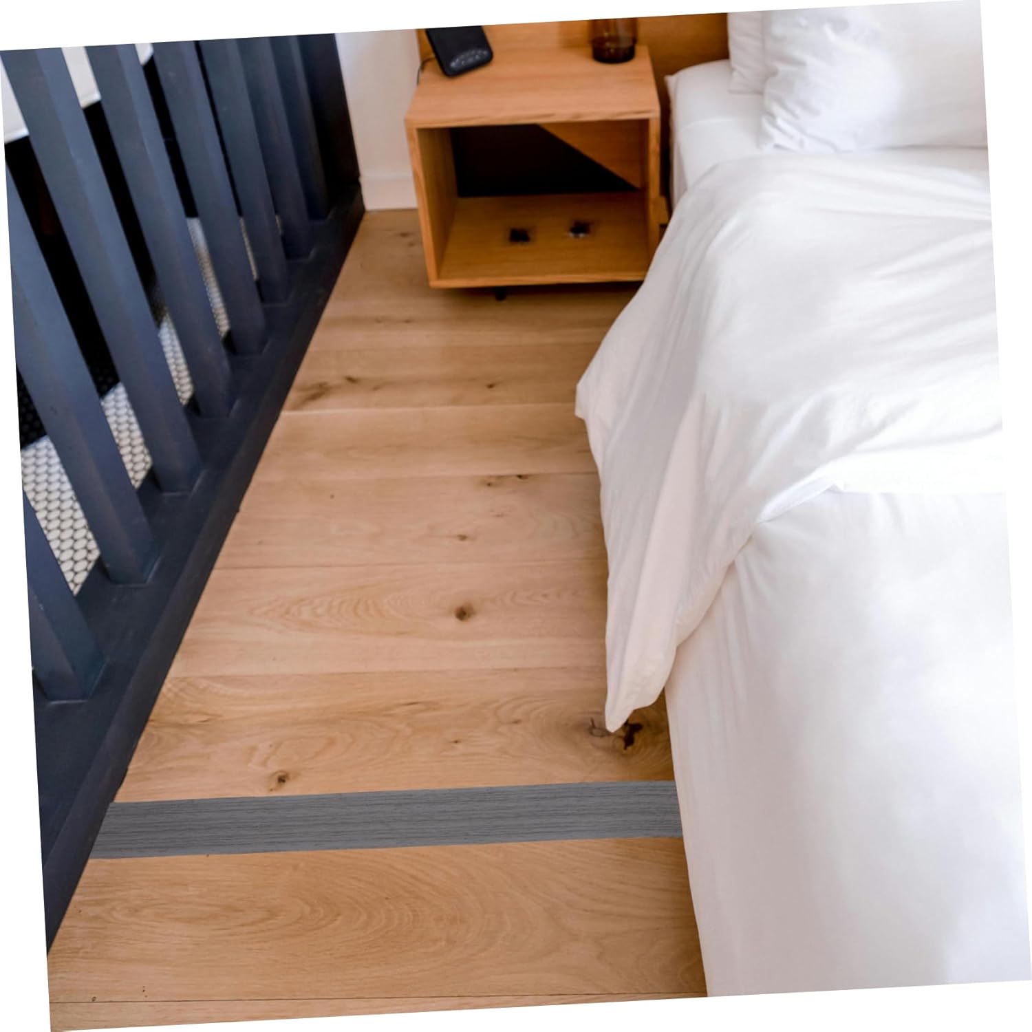 Self-Adhesive Floor Transition Strip Flexible Decorative Edge for Doorways Seamless Integration for Uneven Floors Easy Installation for Residential and Commercial Use