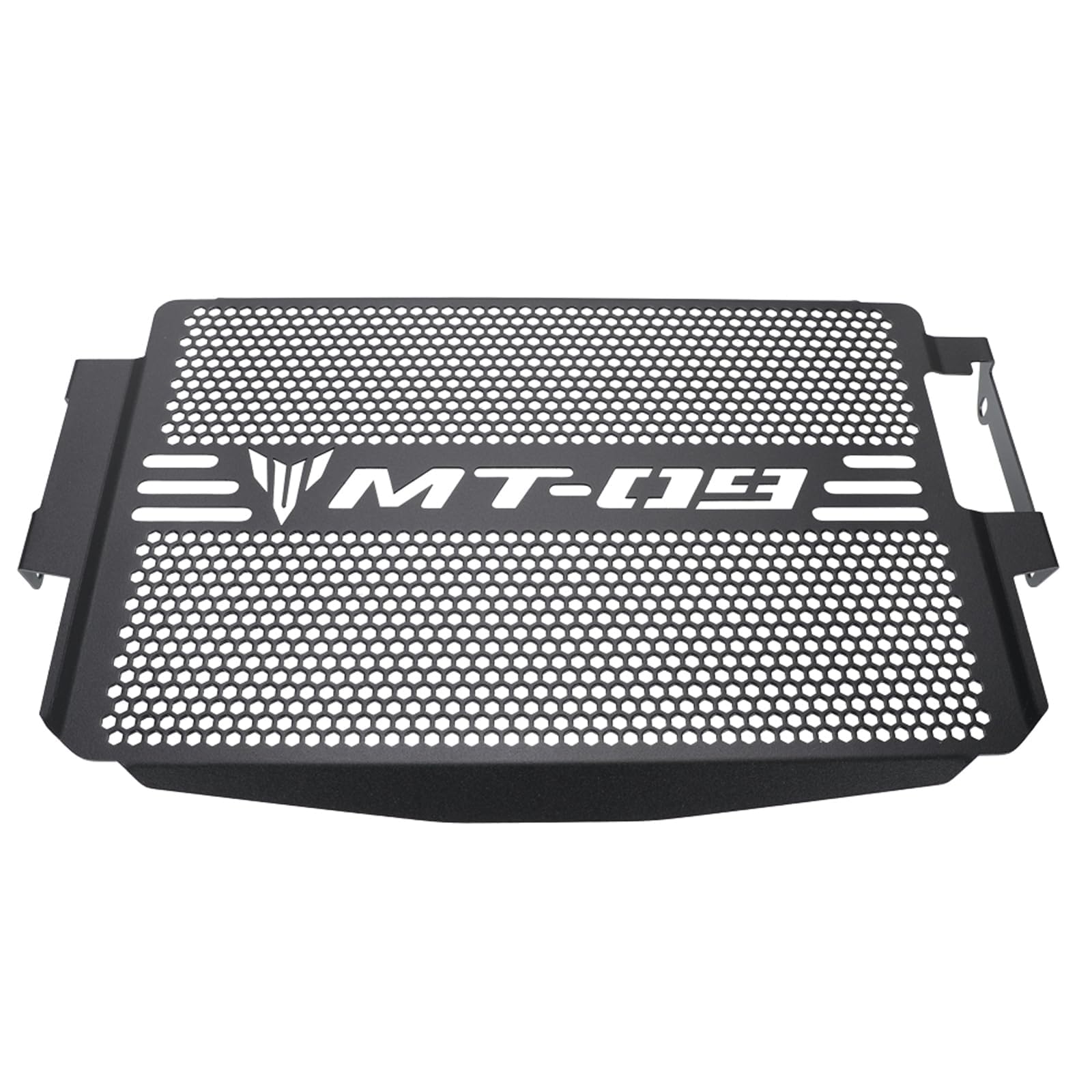 MT-09/SP 2024-2026 Motorrad Kühlergrill Schutz CNC Kühlerabdeckung für MT09 MT-09 SP 2024 2025 2026-Schwarz