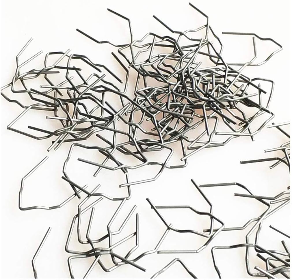 Hot Staplers, for Car Bumper Repair Bodywork Plastic Welding Repairing, made by Stainless Steel, Pre-Cut Treatment, 6 Types Available (1000pcs 0.8mm INSIDE CORNER Staples)