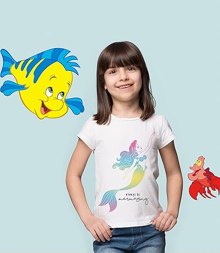 Miniatura 4 de Disney Princesa Niñas Camiseta (Jazmín Ariel Tiana Blancanieves Belle Rapunzel Cenicienta Mulan Aurora Moana Ropa