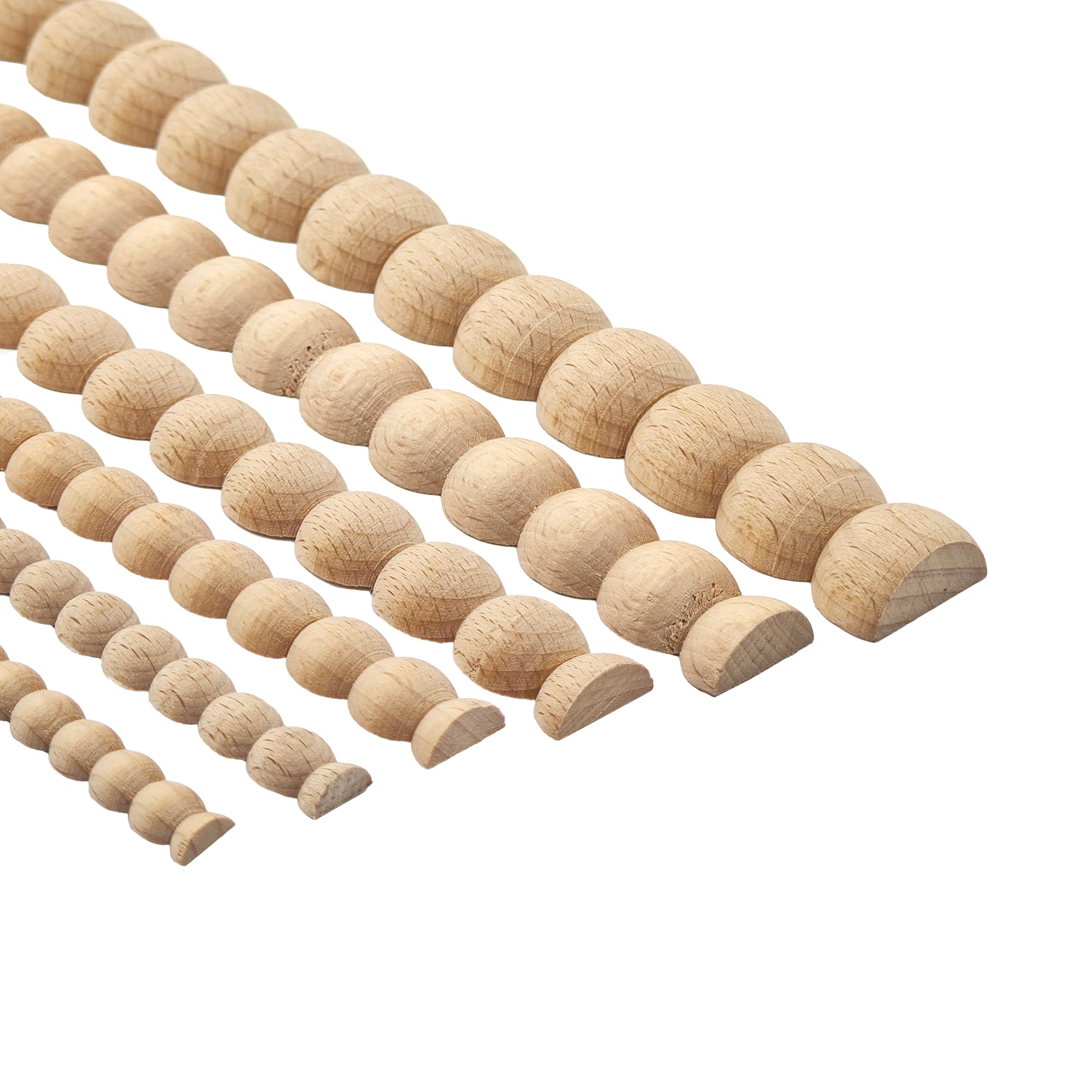 Dylrauoza Beaded Wood Trim Molding
